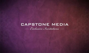 Capstone Media Exclusive Invitations
