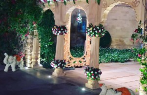 Golden castle event work