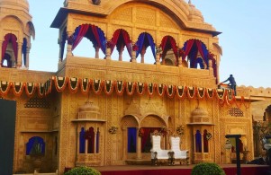 Golden castle event work