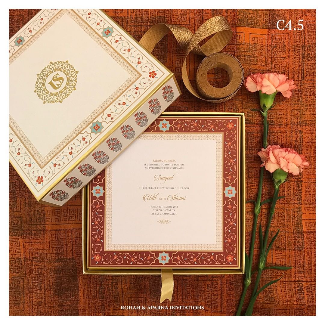 Rohan & Aparna Invitations