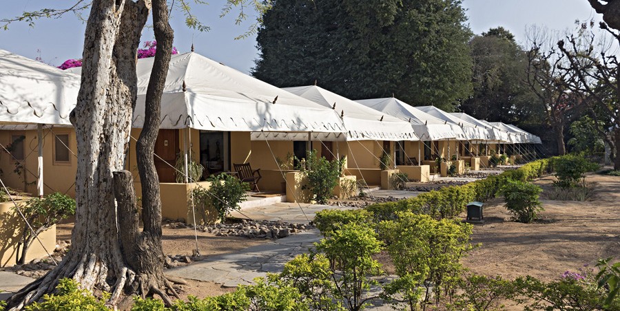Royal tents
