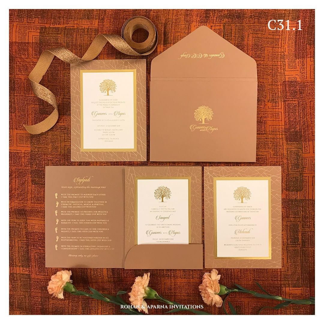 Rohan & Aparna Invitations