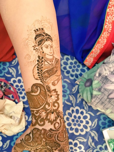 lata mehandi art