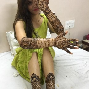 lata mehandi art