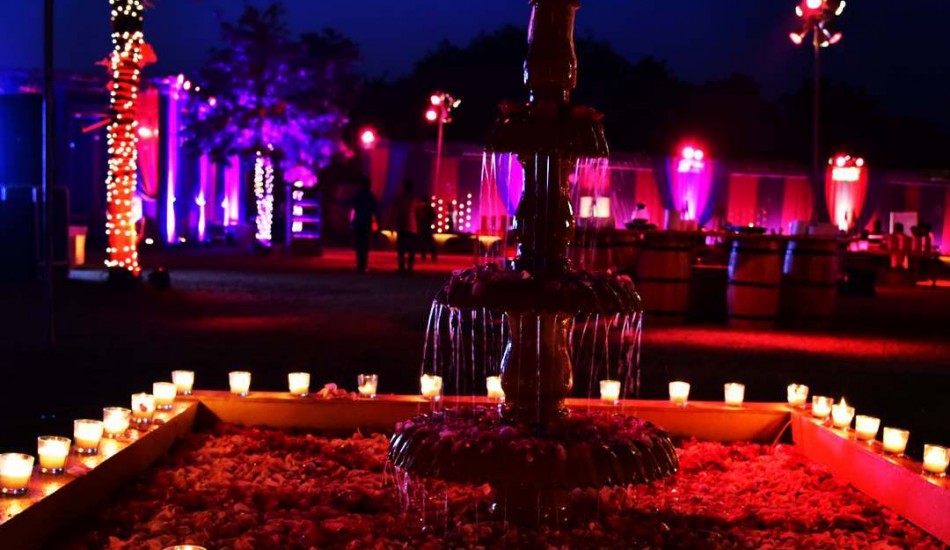 Golden castle event work