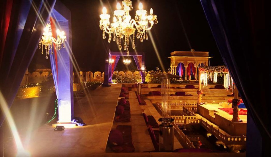 Golden castle event work