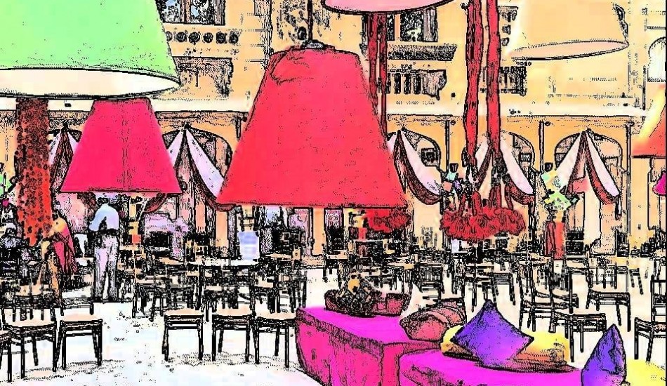 Golden castle event work