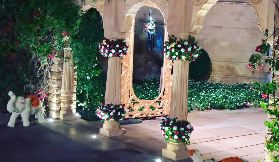 Golden castle event work